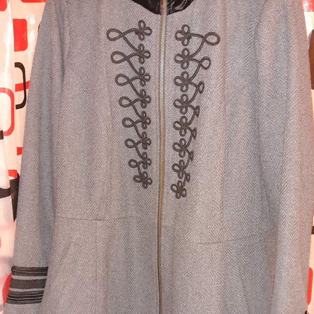 Plus size coat
